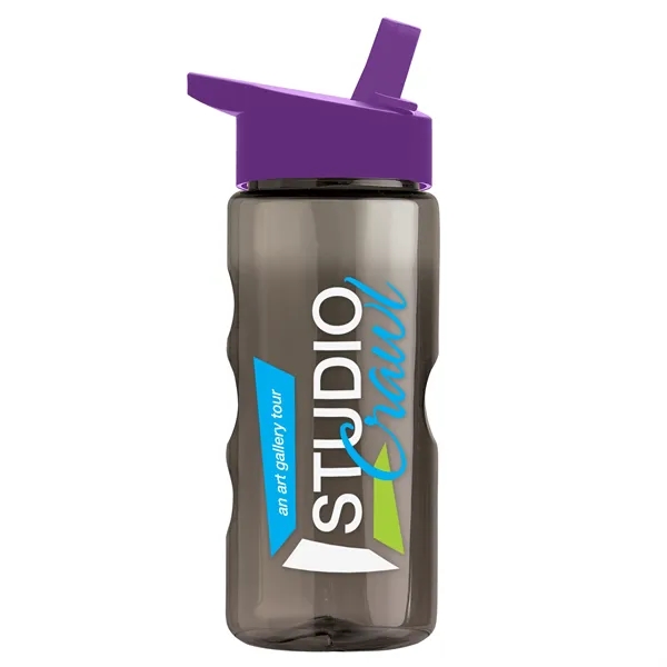 22 oz. Bottle, New Flip Straw Lid... from ASI 40480 Koozie Group