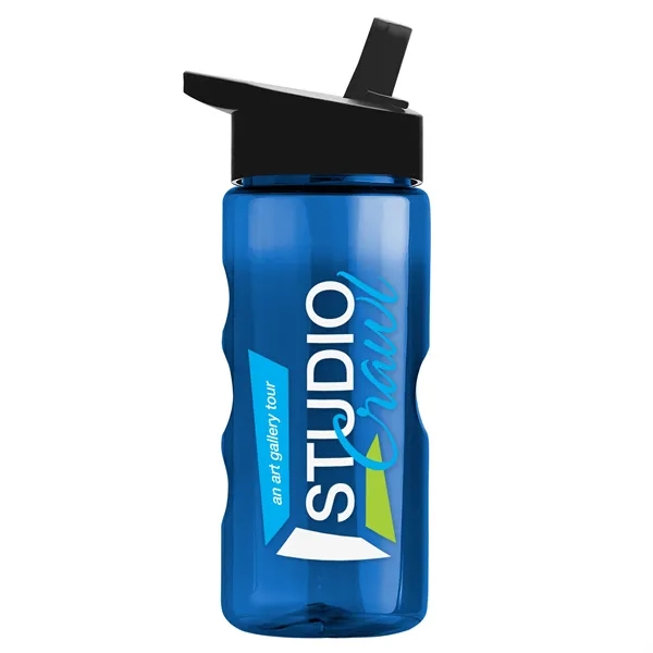 22 oz. Bottle, New Flip Straw Lid... from ASI 40480 Koozie Group