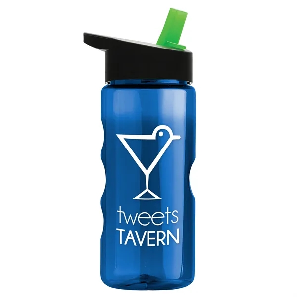 22 oz. Bottle, New Flip Straw Lid... from ASI 40480 Koozie Group