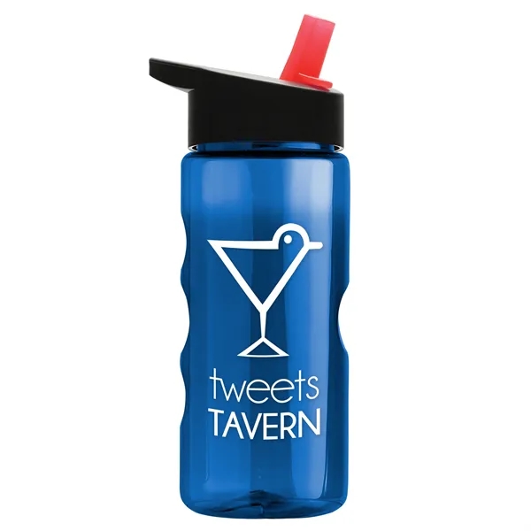 22 oz. Bottle, New Flip Straw Lid... from ASI 40480 Koozie Group