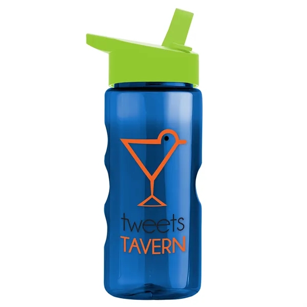 22 oz. Bottle, New Flip Straw Lid... from ASI 40480 Koozie Group