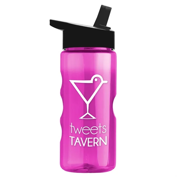 22 oz. Bottle, New Flip Straw Lid... from ASI 40480 Koozie Group
