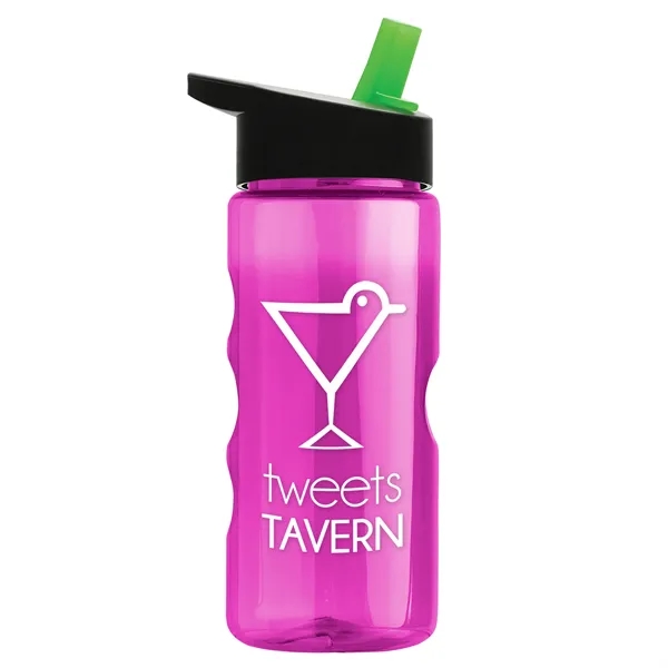 22 oz. Bottle, New Flip Straw Lid... from ASI 40480 Koozie Group