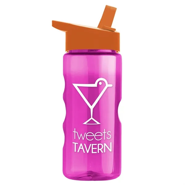 22 oz. Bottle, New Flip Straw Lid... from ASI 40480 Koozie Group
