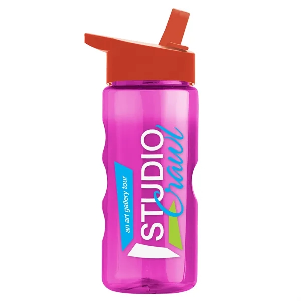 22 oz. Bottle, New Flip Straw Lid... from ASI 40480 Koozie Group