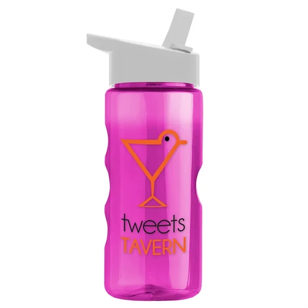 22 oz. Bottle, New Flip Straw Lid... from ASI 40480 Koozie Group