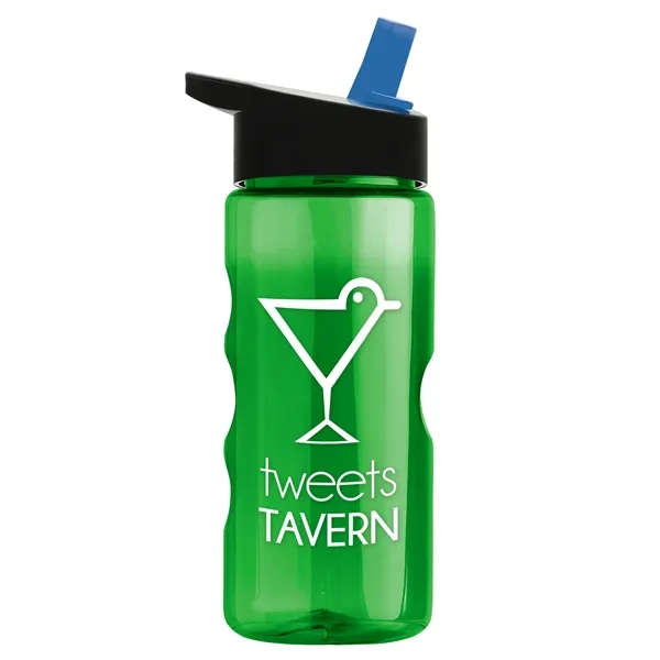 22 oz. Bottle, New Flip Straw Lid... from ASI 40480 Koozie Group