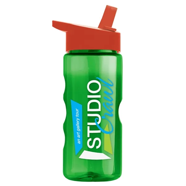 22 oz. Bottle, New Flip Straw Lid... from ASI 40480 Koozie Group