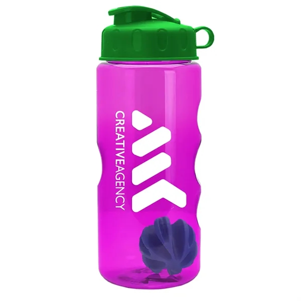 22 Oz. Mini Shaker Bottle with Flip Lid... from ASI 40480 Koozie Group