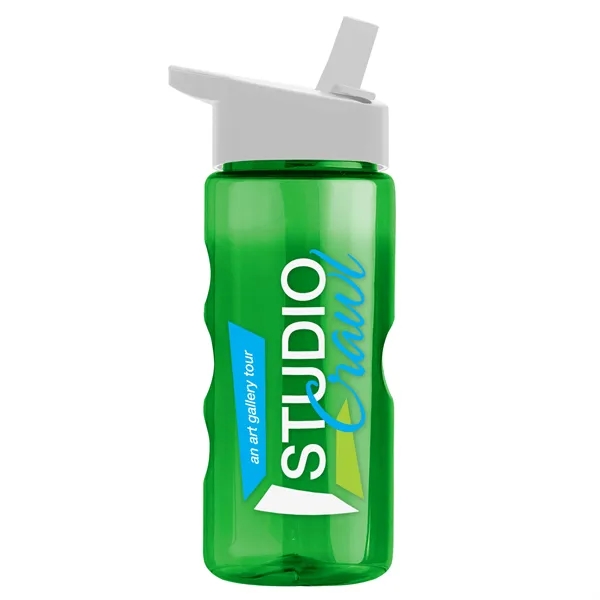 22 oz. Bottle, New Flip Straw Lid... from ASI 40480 Koozie Group