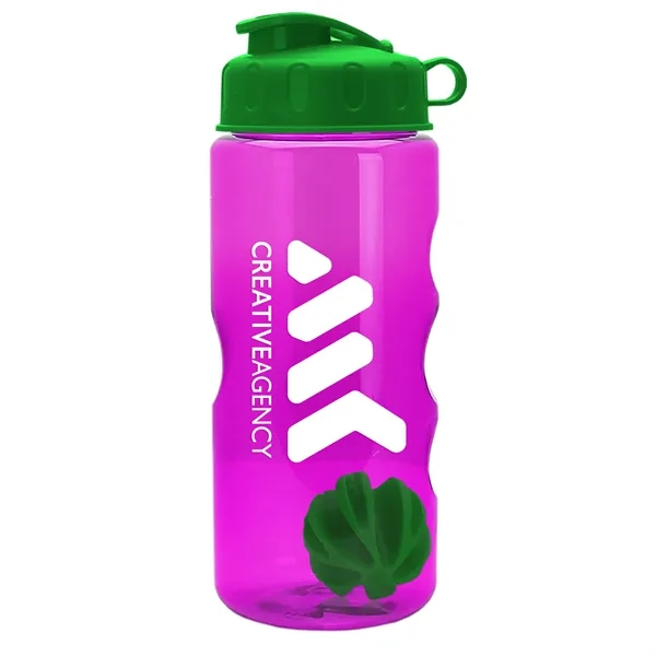 22 Oz. Mini Shaker Bottle with Flip Lid... from ASI 40480 Koozie Group