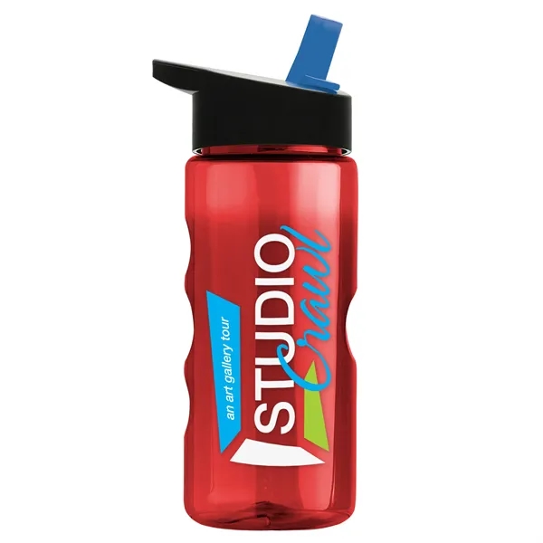 22 oz. Bottle, New Flip Straw Lid... from ASI 40480 Koozie Group