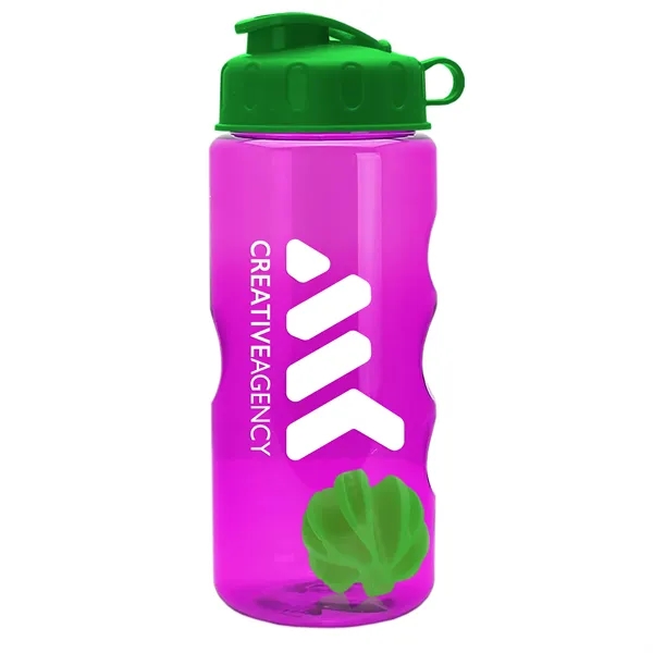 22 Oz. Mini Shaker Bottle with Flip Lid... from ASI 40480 Koozie Group