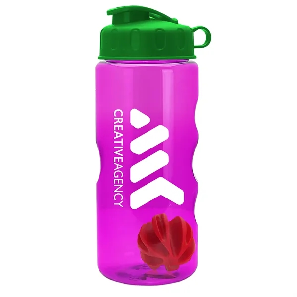 22 Oz. Mini Shaker Bottle with Flip Lid... from ASI 40480 Koozie Group