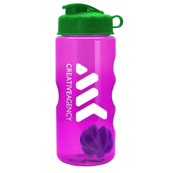 22 Oz. Mini Shaker Bottle with Flip Lid... from ASI 40480 Koozie Group