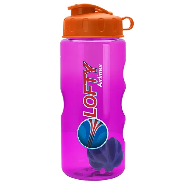 22 Oz. Mini Shaker Bottle with Flip Lid... from ASI 40480 Koozie Group