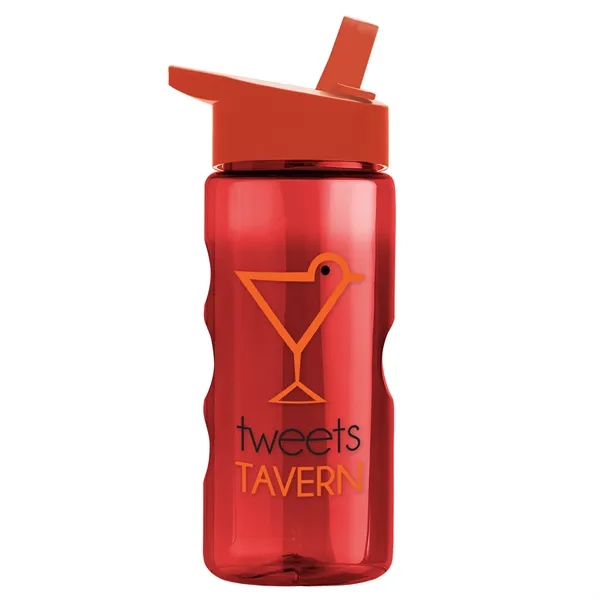 22 oz. Bottle, New Flip Straw Lid... from ASI 40480 Koozie Group