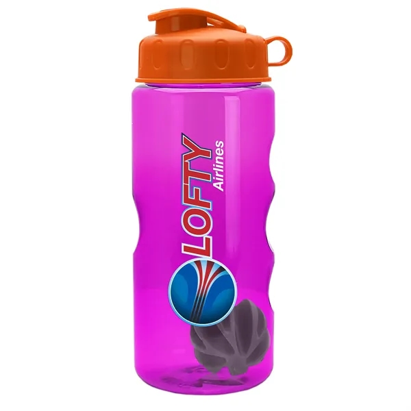 22 Oz. Mini Shaker Bottle with Flip Lid... from ASI 40480 Koozie Group