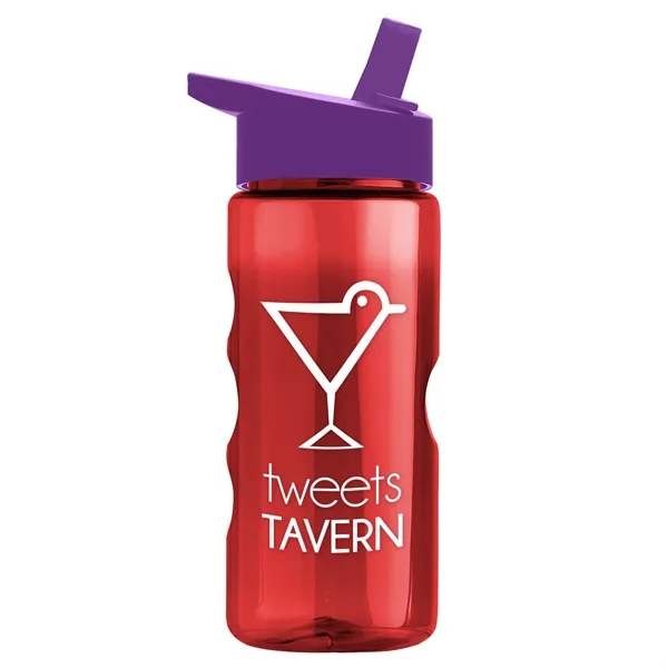 22 oz. Bottle, New Flip Straw Lid... from ASI 40480 Koozie Group