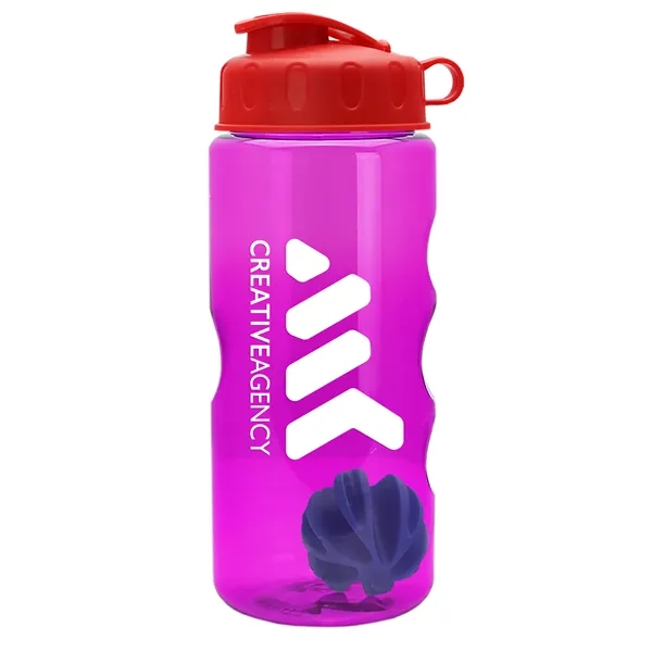 22 Oz. Mini Shaker Bottle with Flip Lid... from ASI 40480 Koozie Group