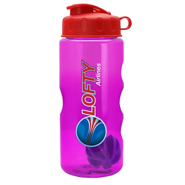 22 Oz. Mini Shaker Bottle with Flip Lid... from ASI 40480 Koozie Group