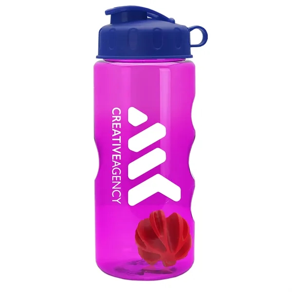22 Oz. Mini Shaker Bottle with Flip Lid... from ASI 40480 Koozie Group