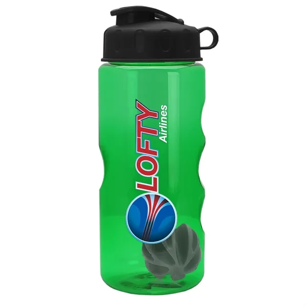 22 Oz. Mini Shaker Bottle with Flip Lid... from ASI 40480 Koozie Group