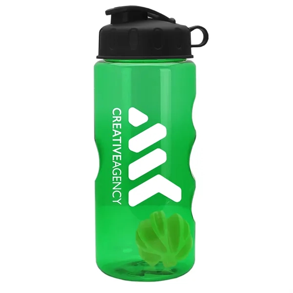 22 Oz. Mini Shaker Bottle with Flip Lid... from ASI 40480 Koozie Group