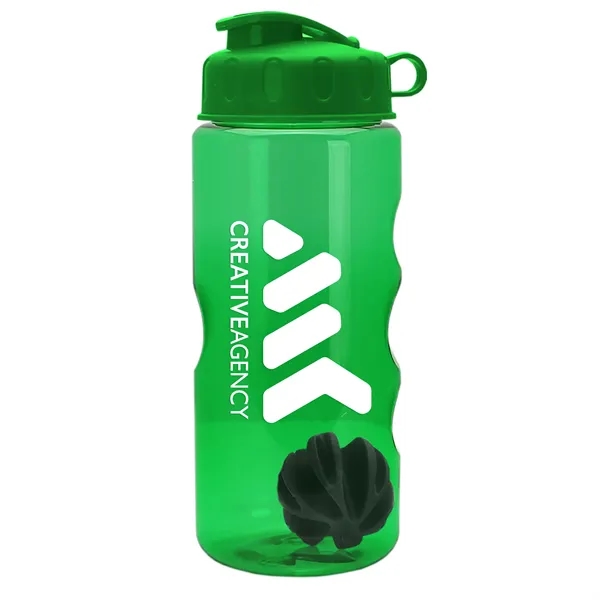 22 Oz. Mini Shaker Bottle with Flip Lid... from ASI 40480 Koozie Group