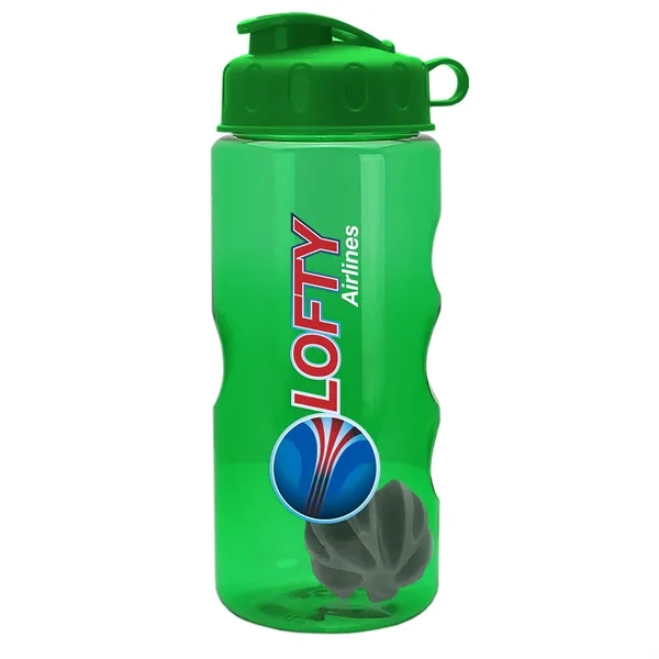 22 Oz. Mini Shaker Bottle with Flip Lid... from ASI 40480 Koozie Group