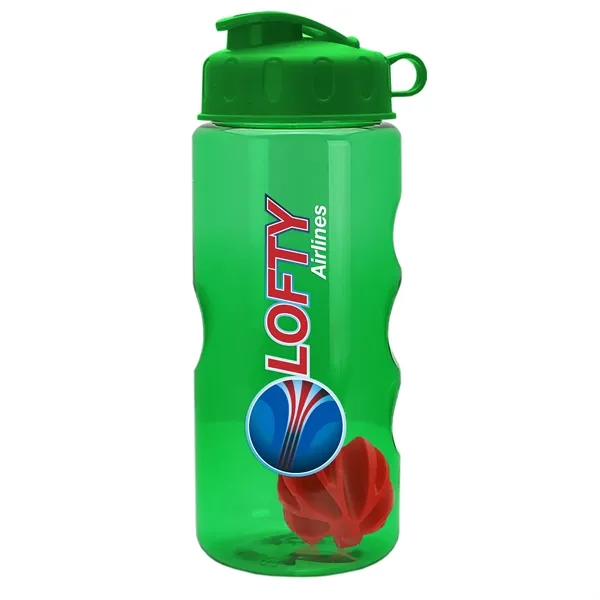 22 Oz. Mini Shaker Bottle with Flip Lid... from ASI 40480 Koozie Group