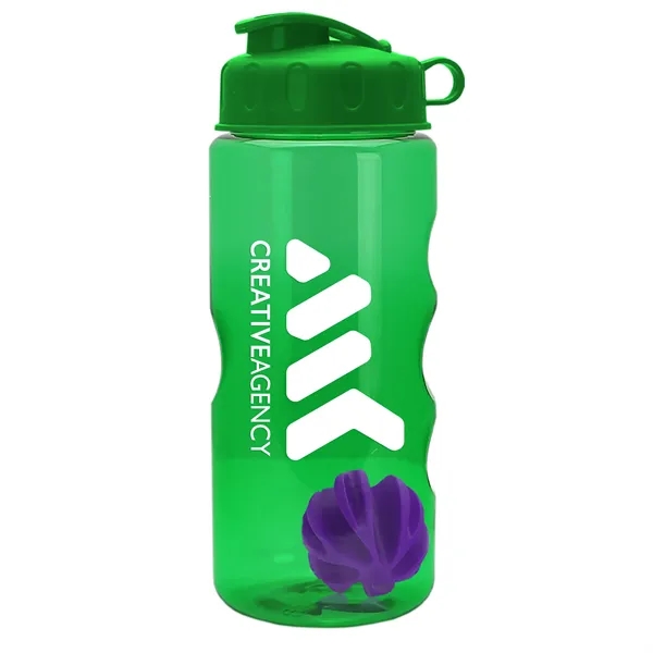22 Oz. Mini Shaker Bottle with Flip Lid... from ASI 40480 Koozie Group