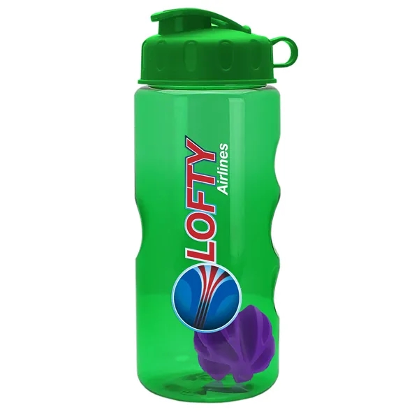 22 Oz. Mini Shaker Bottle with Flip Lid... from ASI 40480 Koozie Group