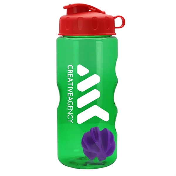 22 Oz. Mini Shaker Bottle with Flip Lid... from ASI 40480 Koozie Group