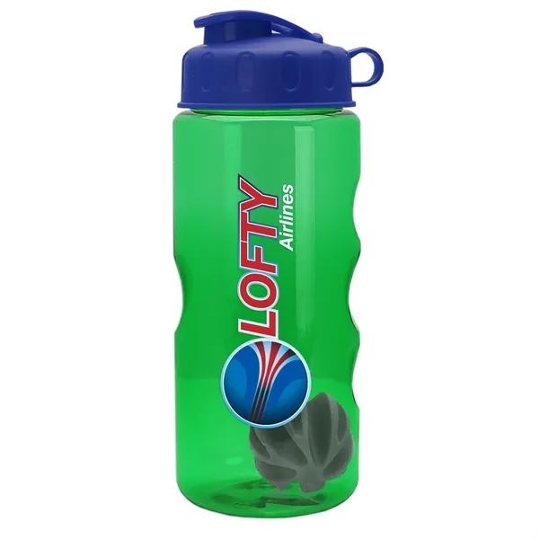 22 Oz. Mini Shaker Bottle with Flip Lid... from ASI 40480 Koozie Group
