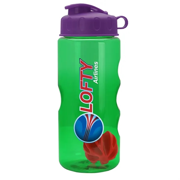 22 Oz. Mini Shaker Bottle with Flip Lid... from ASI 40480 Koozie Group