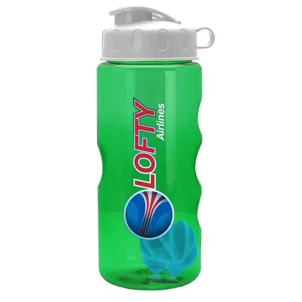 22 Oz. Mini Shaker Bottle with Flip Lid... from ASI 40480 Koozie Group