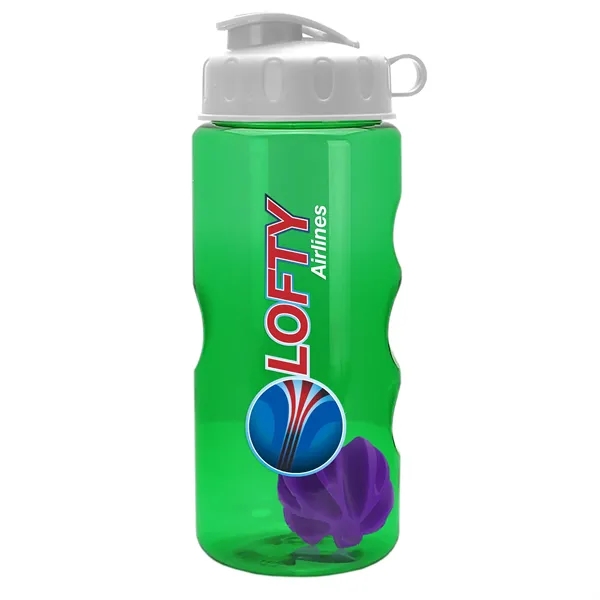 22 Oz. Mini Shaker Bottle with Flip Lid... from ASI 40480 Koozie Group