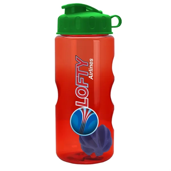 22 Oz. Mini Shaker Bottle with Flip Lid... from ASI 40480 Koozie Group