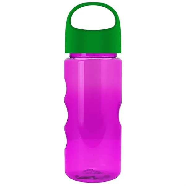 22 oz Mini Mountain Bottle with Oval Crest lid. Heavy-wall Construction... from ASI 40480 Koozie Group