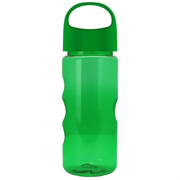 22 oz Mini Mountain Bottle with Oval Crest lid. Heavy-wall Construction... from ASI 40480 Koozie Group