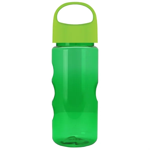 22 oz Mini Mountain Bottle with Oval Crest lid. Heavy-wall Construction... from ASI 40480 Koozie Group