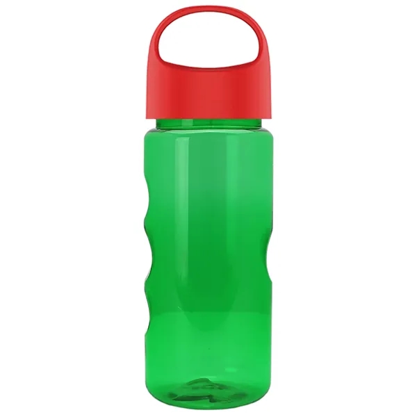 22 oz Mini Mountain Bottle with Oval Crest lid. Heavy-wall Construction... from ASI 40480 Koozie Group
