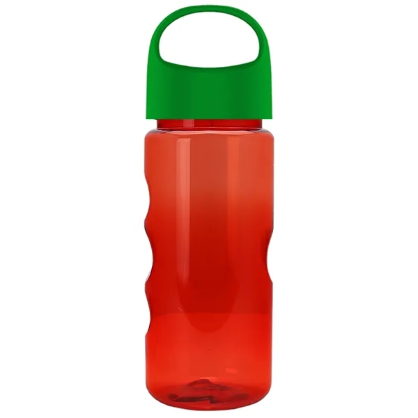 22 oz Mini Mountain Bottle with Oval Crest lid. Heavy-wall Construction... from ASI 40480 Koozie Group
