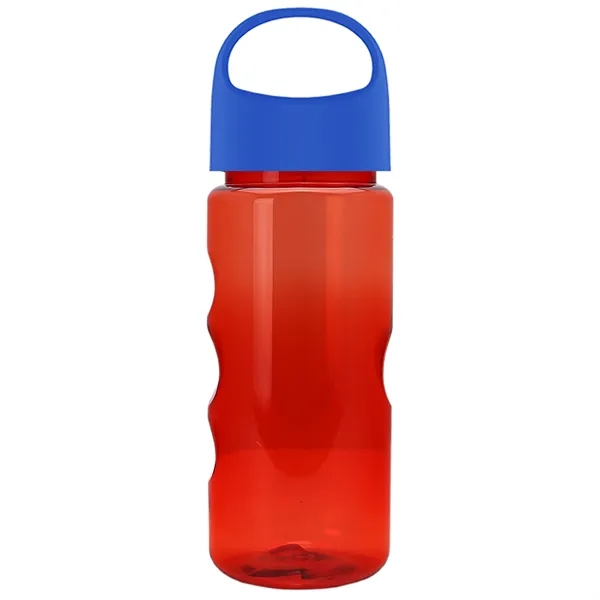 22 oz Mini Mountain Bottle with Oval Crest lid. Heavy-wall Construction... from ASI 40480 Koozie Group