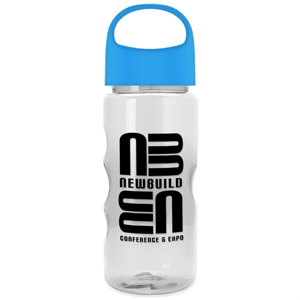22 oz Mini Mountain Bottle with Oval Crest lid. Heavy-wall Construction... from ASI 40480 Koozie Group