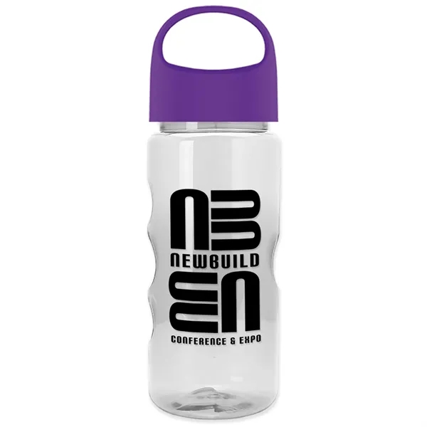 22 oz Mini Mountain Bottle with Oval Crest lid. Heavy-wall Construction... from ASI 40480 Koozie Group