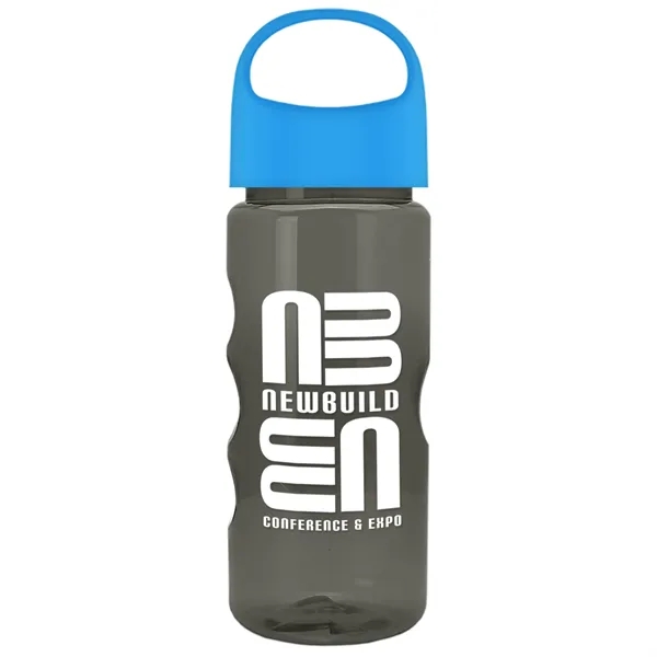 22 oz Mini Mountain Bottle with Oval Crest lid. Heavy-wall Construction... from ASI 40480 Koozie Group