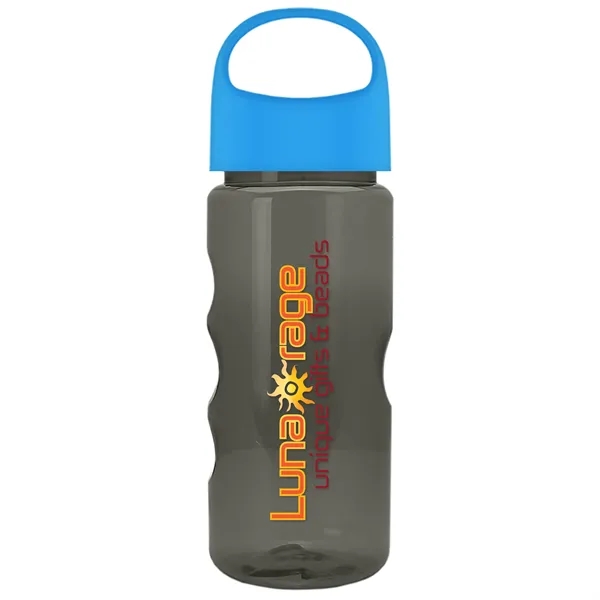 22 oz Mini Mountain Bottle with Oval Crest lid. Heavy-wall Construction... from ASI 40480 Koozie Group