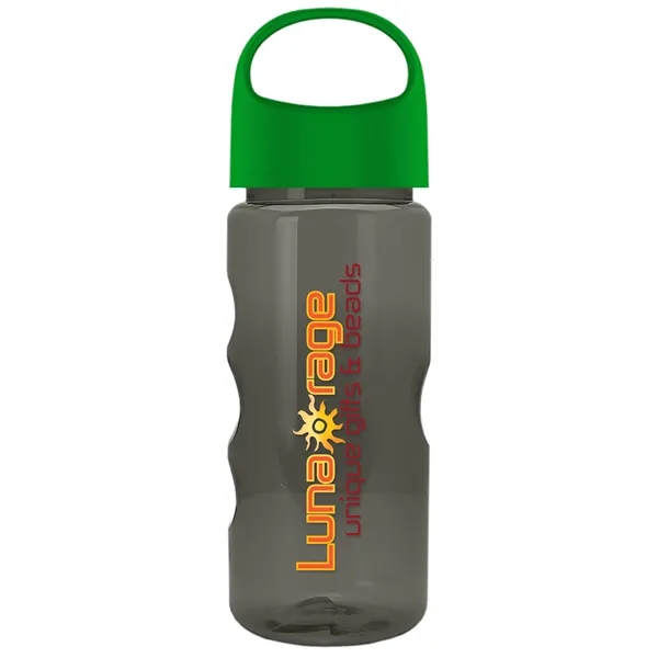 22 oz Mini Mountain Bottle with Oval Crest lid. Heavy-wall Construction... from ASI 40480 Koozie Group